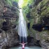 آبتنی در آبشار سنگ نو بهشهر