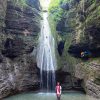حوضچه آبشار اصلی سنگ نو